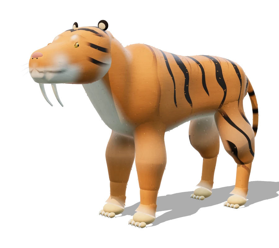 La tigre dai denti a sciabola