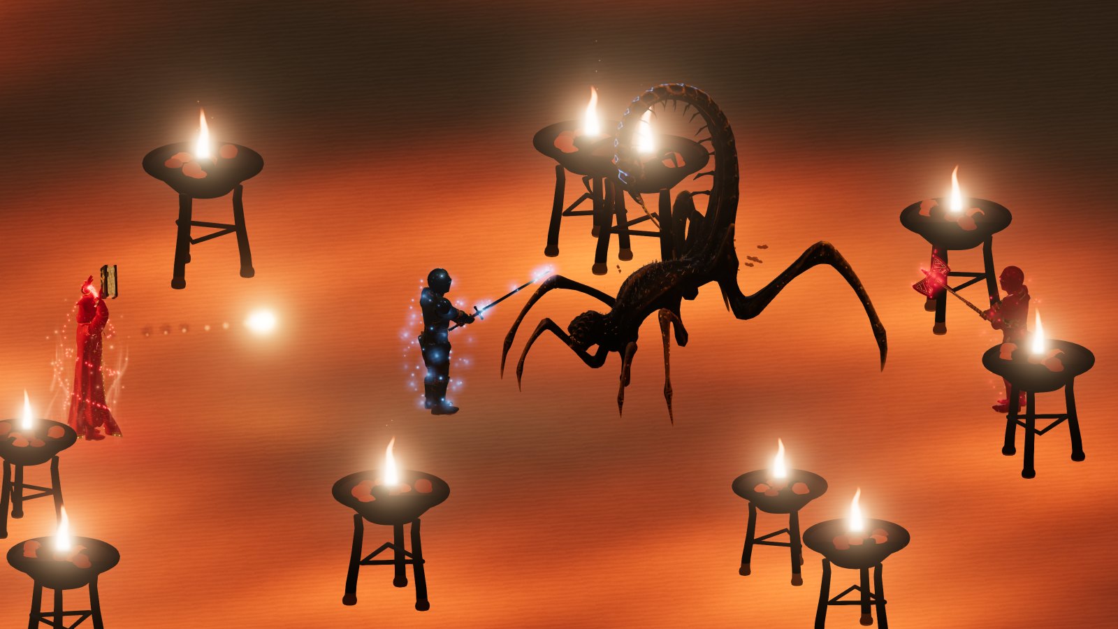 La sala del boss di Fossa del verme